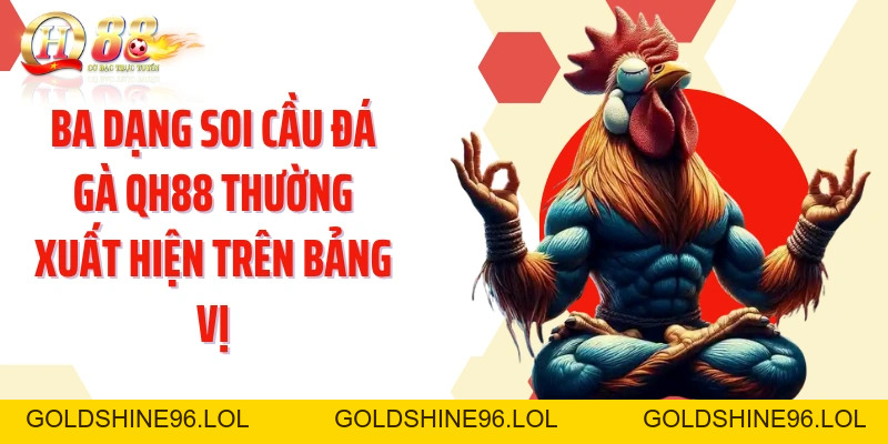 Soi Cầu Đá Gà QH88: Đọc Bảng Vị Và Nhịp Trận Sáng Rõ - GOLDSHINE96
