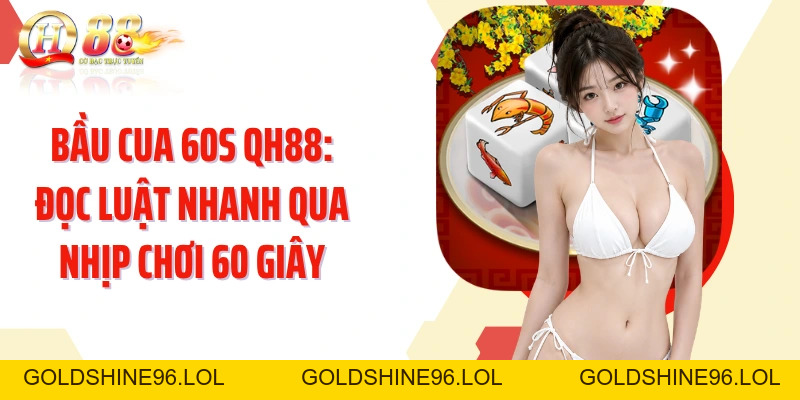 Bầu Cua 60s QH88: Đọc Luật Nhanh Qua Nhịp Chơi 60 Giây - GOLDSHINE96