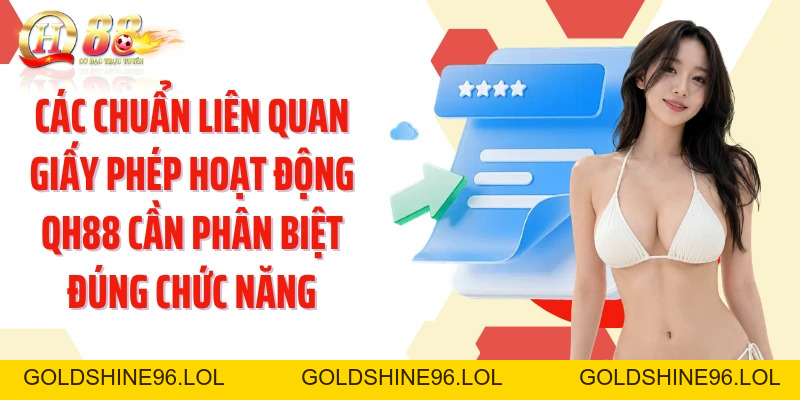 Giấy Phép Hoạt Động QH88: Cách Đối Chiếu Tính Hợp Lệ Minh Bạch - GOLDSHINE96