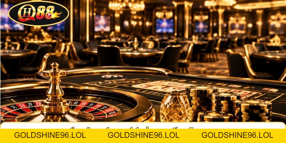 Khuyến Mãi Casino | QH88 Hoàn Tới 1.5% - Phủ Hơn 80 Bàn Live - GOLDSHINE96