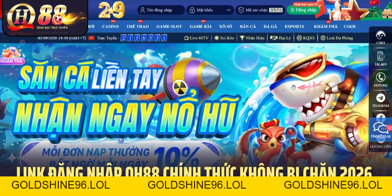 Đăng Nhập QH88: Vào Tài Khoản Nhanh Với 3 Bước Chuẩn - GOLDSHINE96