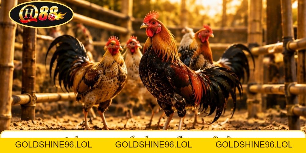 Đá Gà Tre QH88 | Quan Sát Chiến Kê 1-2KG - So Tài Từng Hiệp  - GOLDSHINE96