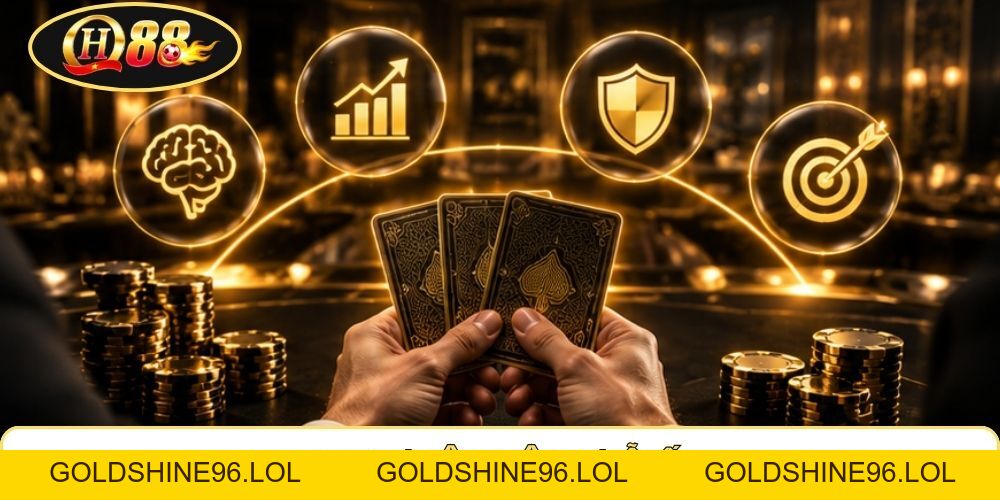 Liêng QH88 | Đọ Sức Chỉ Với 3 Lá - Phân Cấp Qua 4 Nhóm Bài - GOLDSHINE96
