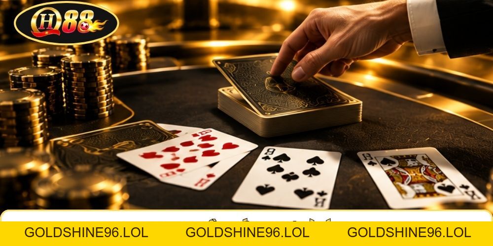 Xì Dách QH88 | Chạm 21 Điểm - Quyết Định Bốc Dừng 2 Nhịp  - GOLDSHINE96