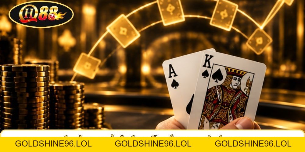 Xì Dách QH88 | Chạm 21 Điểm - Quyết Định Bốc Dừng 2 Nhịp  - GOLDSHINE96