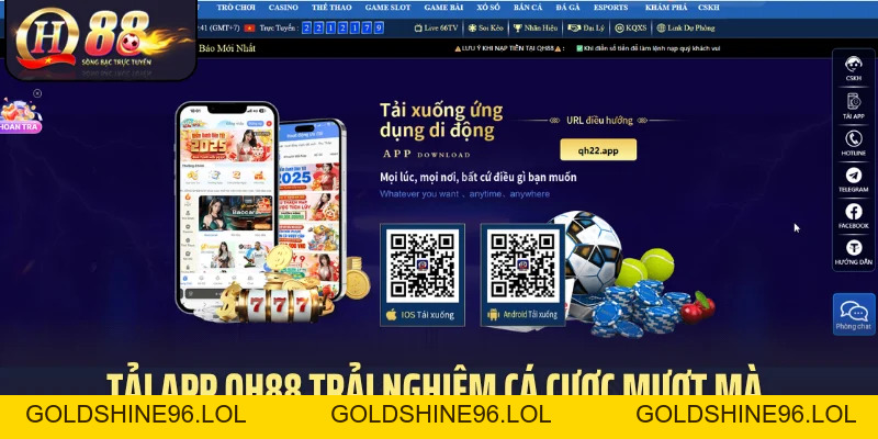 Tải App QH88: Cài Đặt Ứng Dụng Nhanh Trên Android Và iOS - GOLDSHINE96