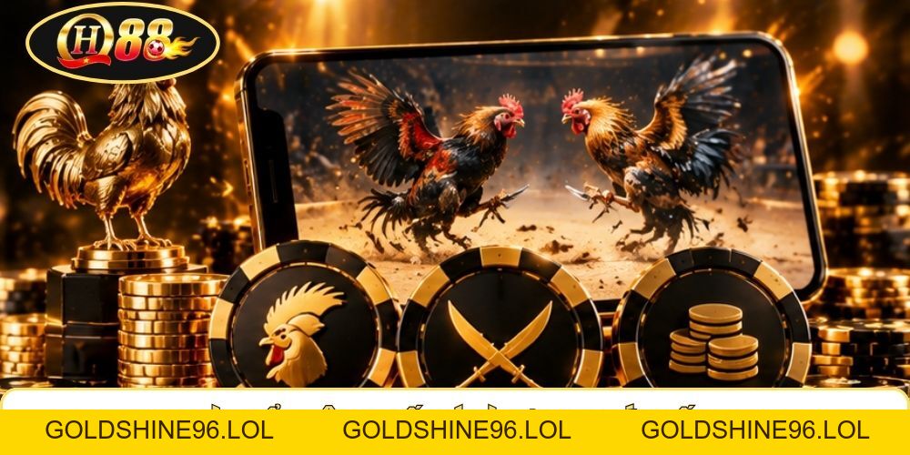 Đá Gà Cựa Dao QH88 | So Sức 3 Yếu Tố - Góc Máy Bao Quát 180° - GOLDSHINE96